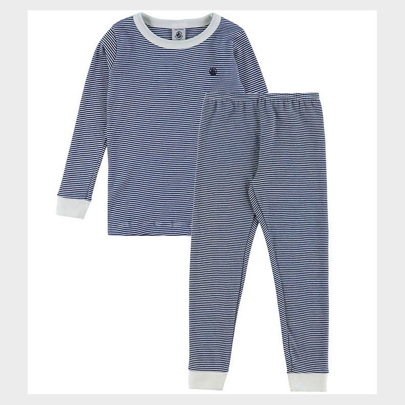 Petit Bateau Nattj - 2-Delt - Olympic/Marshmallow