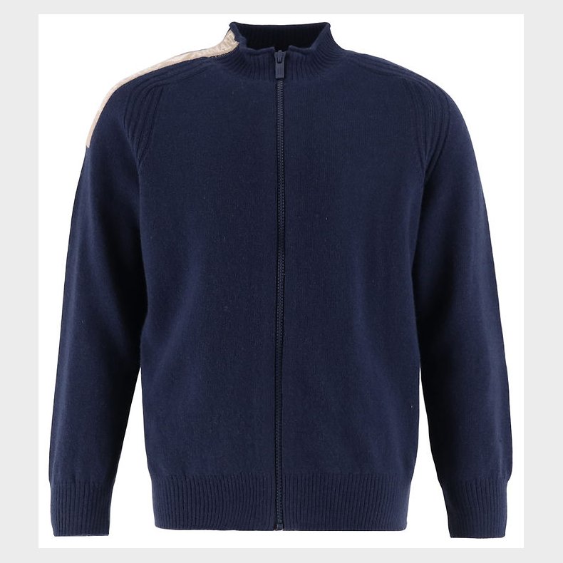 Emporio Armani Cardigan - Strik - Uld - Naval Academy