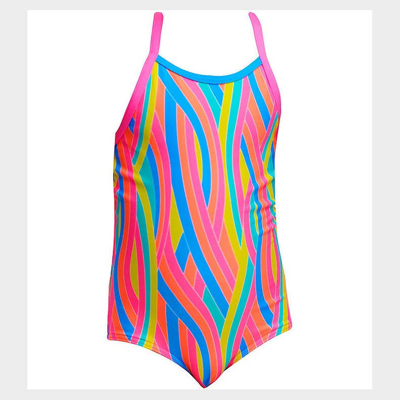 Funkita Badedragt - Printed One Piece - UV50+ - Swirly Straws