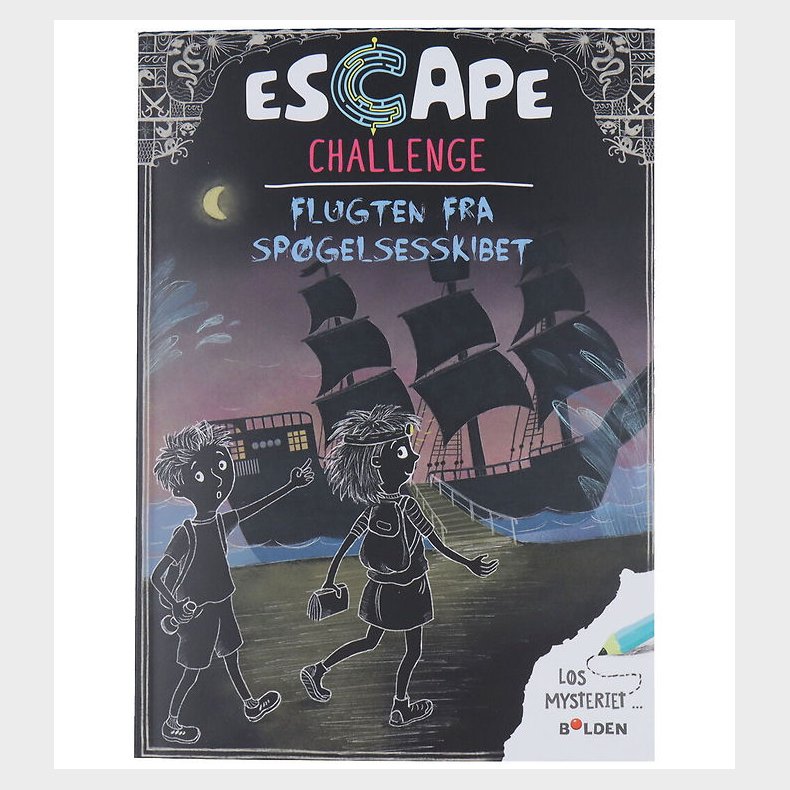Forlaget Bolden Opgavebog - Flugten fra Spgelsesskabet