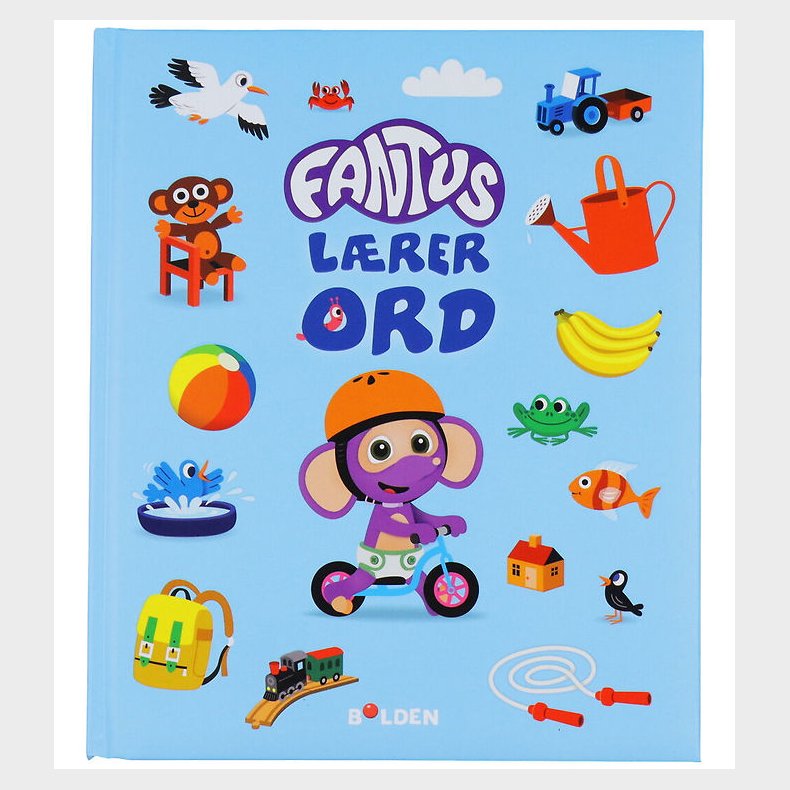 Forlaget Bolden Billedbog - Fantus Lrer Ord - Dansk