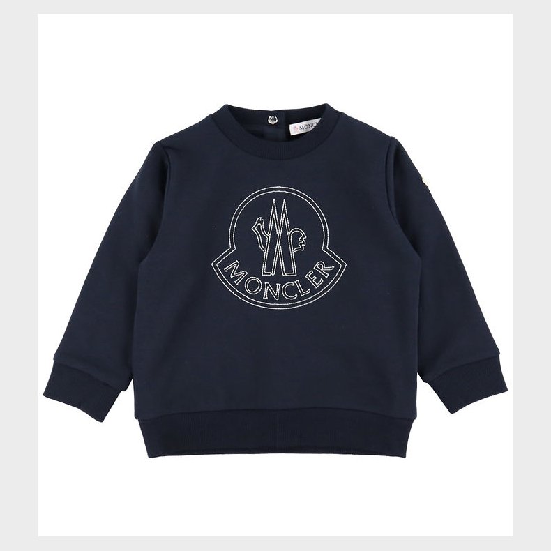 Moncler Sweatshirt - Navy m. Logo
