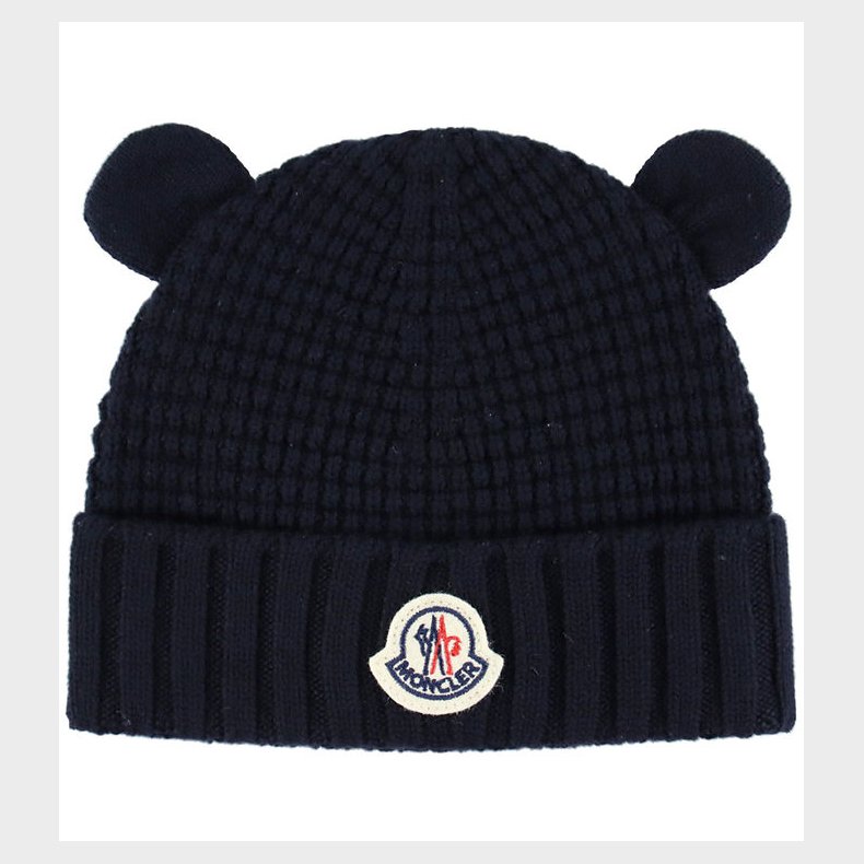 Moncler Hue - Uld - Strik m. rer - Navy