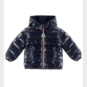 Moncler Dunjakke - New Aubert - Navy