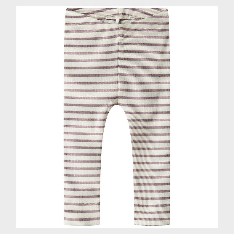 Name It Leggings - Rib - Noos - NbnBani - Elderberry
