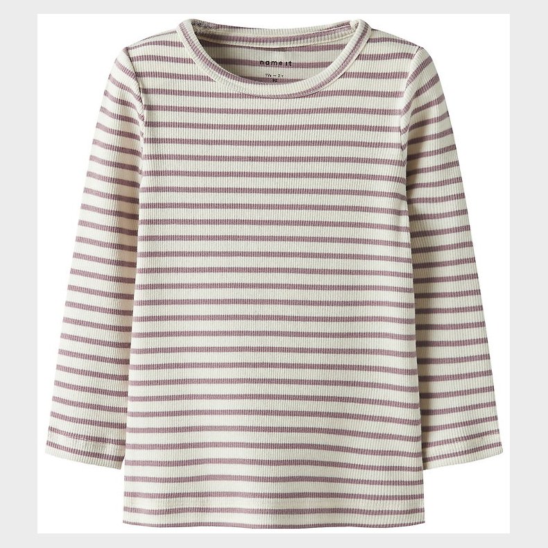 Name It Bluse - Rib - Noos - NmnBani - Elderberry