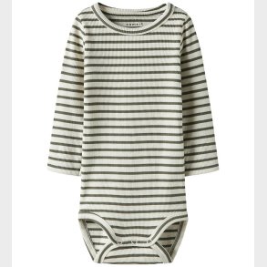 Name It Body l/� - Noos - Rib - NbnBani - Dusty Olive