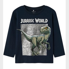 Name It Bluse - NmmJewel - Jurassic World - Noos - Navy Blazer