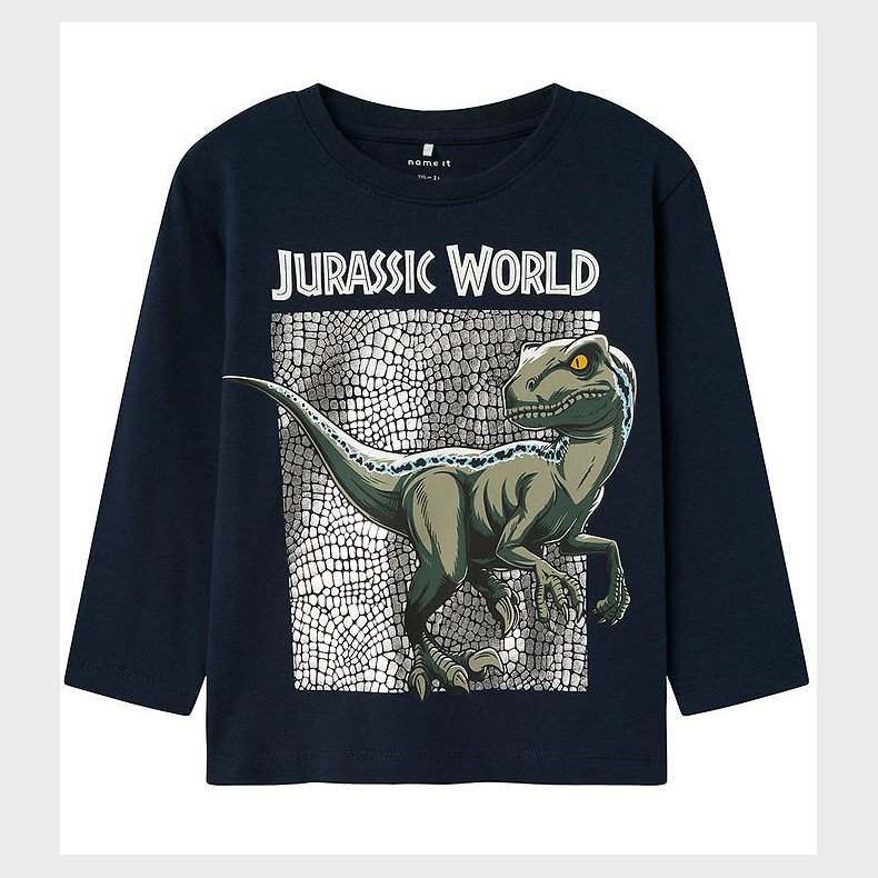 Name It Bluse - NmmJewel - Jurassic World - Noos - Navy Blazer