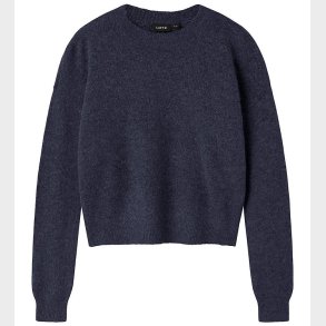 LMTD Bluse - Strik - Noos - NlfOdet - Dark Sapphire