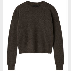LMTD Bluse - Strik - Noos - NlfOdet - Chocolate Brown