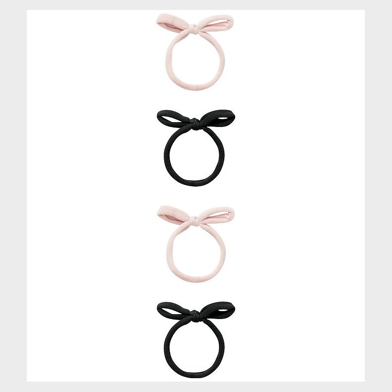 Name It Hrelastikker - NkfKayla - 4-pak - Burnished Lilac/Sort