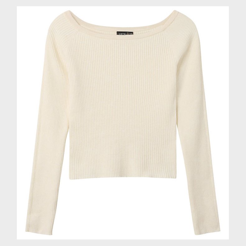 LMTD Bluse - Strik - NlfLarin - Antique White