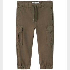 Name It Bukser - Cargo - NmmRyan - Dusty Olive