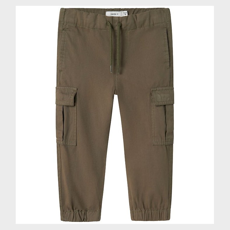 Name It Bukser - Cargo - NmmRyan - Dusty Olive