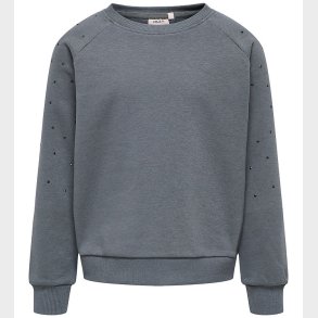 Kids Only Sweatshirt - KogKiara - Blackened Pearl/Rhinestone