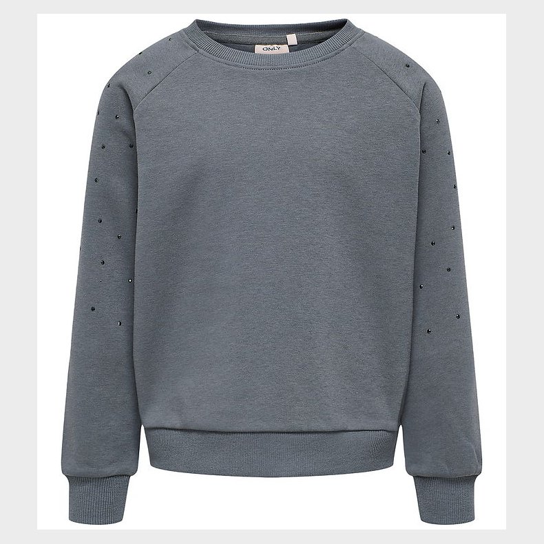 Kids Only Sweatshirt - KogKiara - Blackened Pearl/Rhinestone