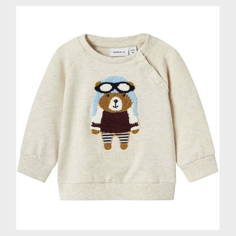 Name It Sweatshirt - NbmKiddy - Peyote Melange