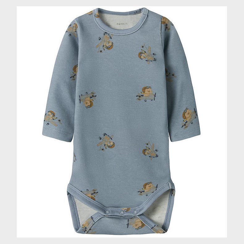 Name It Body l/ - NbmKinok - Dusty Blue