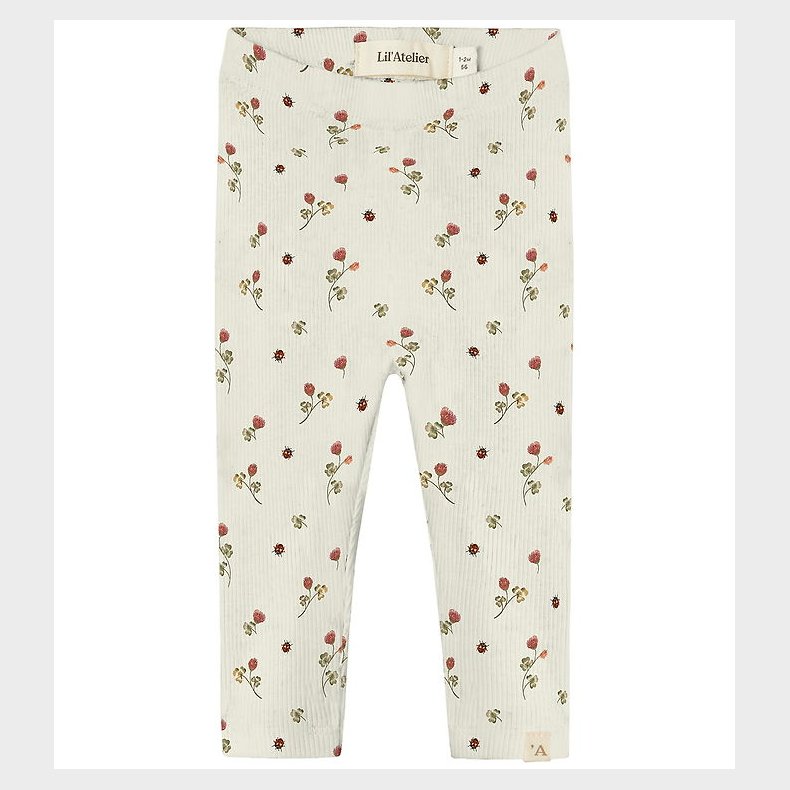 Lil Atelier Legging - NbfLavo - Turtledove