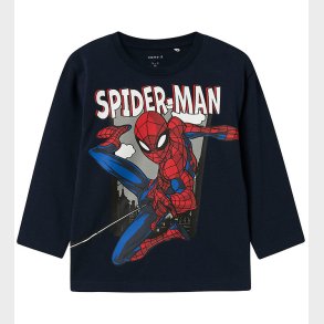 Name It Bluse - Noos - NmmJuice - Spiderman - Navy Blazer