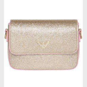 Emporio Armani Skuldertaske - Champagne m. Glimmer