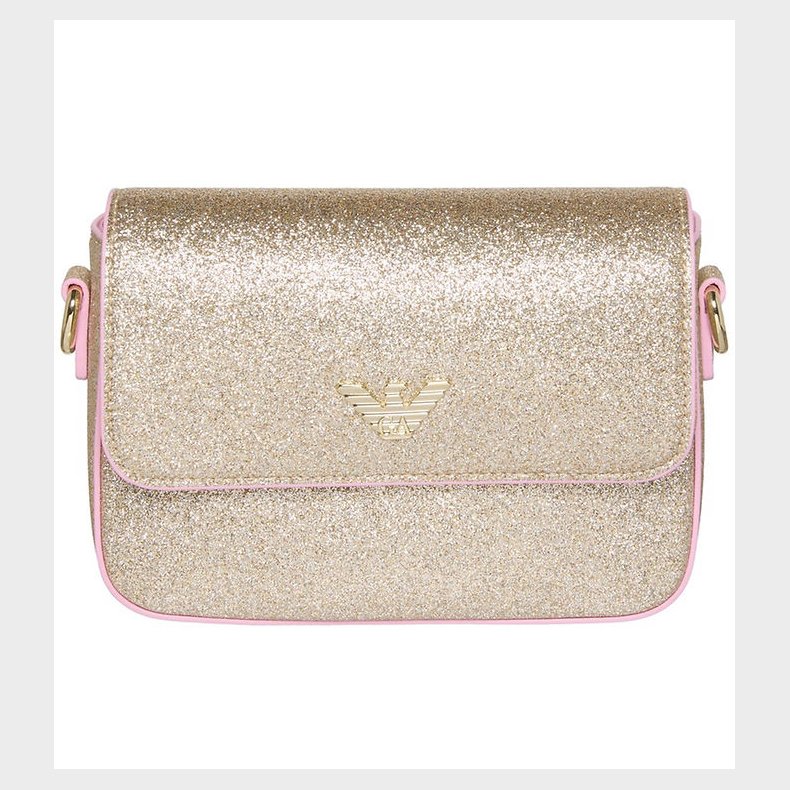 Emporio Armani Skuldertaske - Champagne m. Glimmer