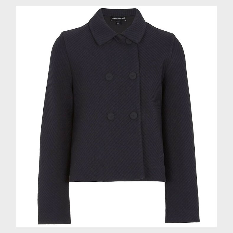 Emporio Armani Cardigan - Rib - Navy