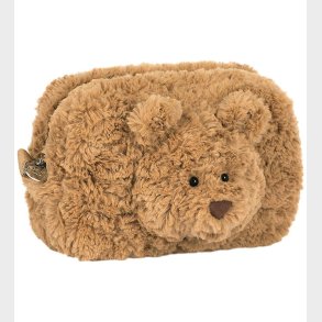 Jellycat Taske - 19x13 cm - Bartholomew Bear Pouch - Brun