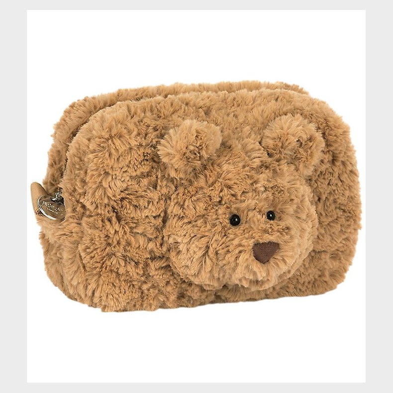 Jellycat Taske - 19x13 cm - Bartholomew Bear Pouch - Brun