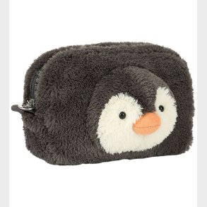 Jellycat taske - 19x13 cm - Peanut Penguin Pouch - Gr