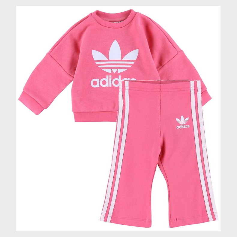 adidas Originals Sweatst - Loose Crew Set - Pnkfus