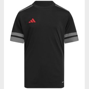 adidas Performance T-shirt - Squa25 - Black/Tefrfo/Purrub