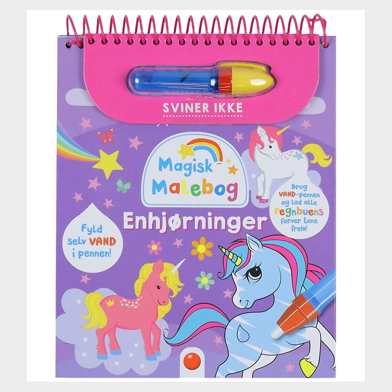 Forlaget Bolden Magisk Malebog - Enhjrninger