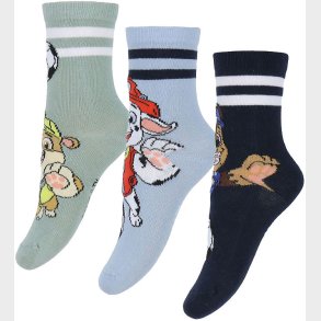 Name It Strmper - 3-pak - NmmJonathan - Pawpatrol - Dusty Blue/