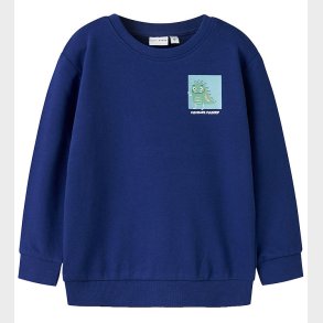 Name It Sweatshirt - NmmVasha - Sodalite Blue/Monster Mashup