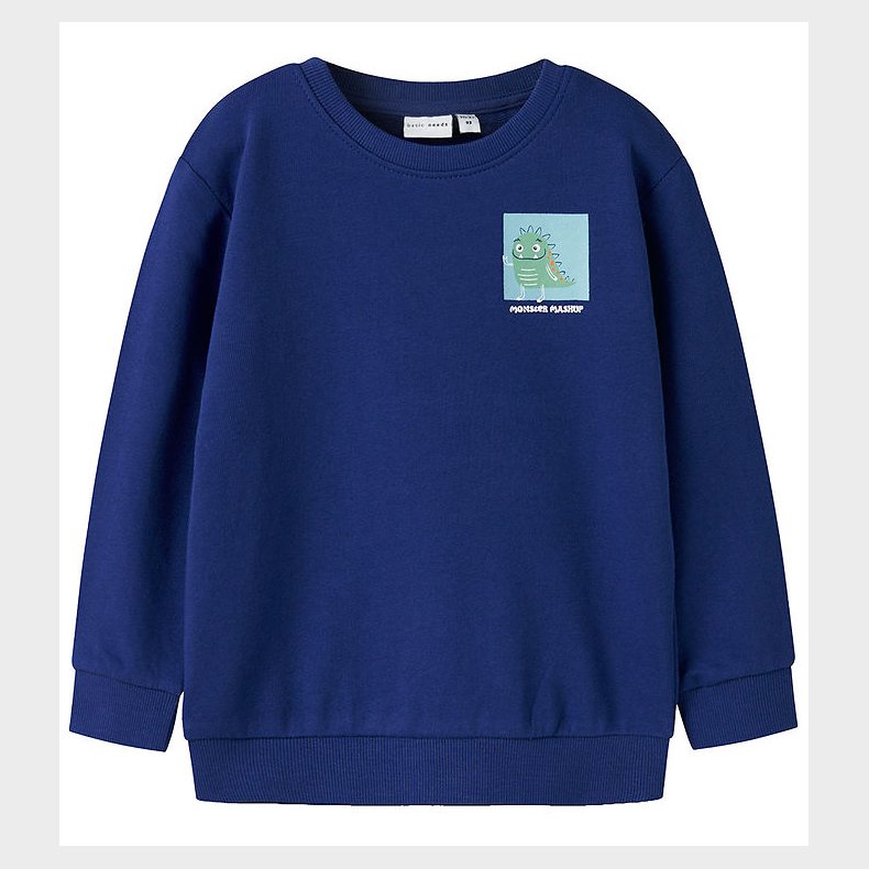 Name It Sweatshirt - NmmVasha - Sodalite Blue/Monster Mashup
