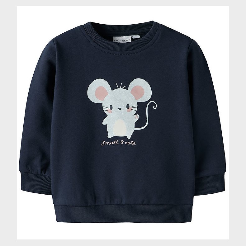 Name It Sweatshirt - NbfVrillie - Navy Blazer/Mouse