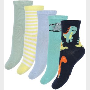 Name It Strmper - 5-Pak - NmmVagn - Creme De Menthe