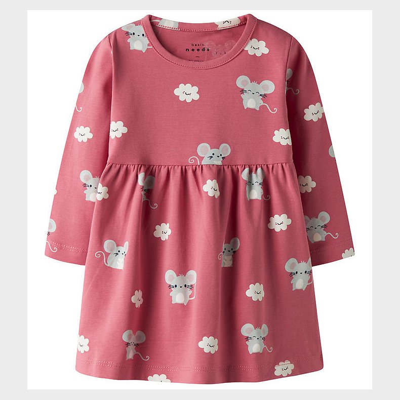 Name It Kjole - NbfVandora - Rapture Rose/Mouse