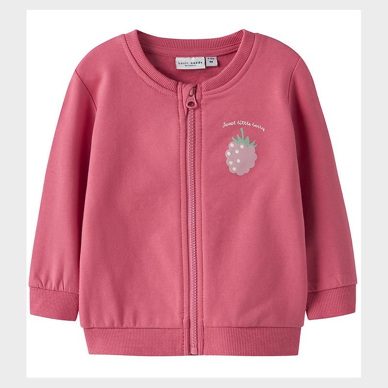 Name It Cardigan - NbfVrillie - Rapture Rose/Raspberry