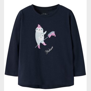 Name It Bluse - NmfVix - Navy Blazer/Yeehaw