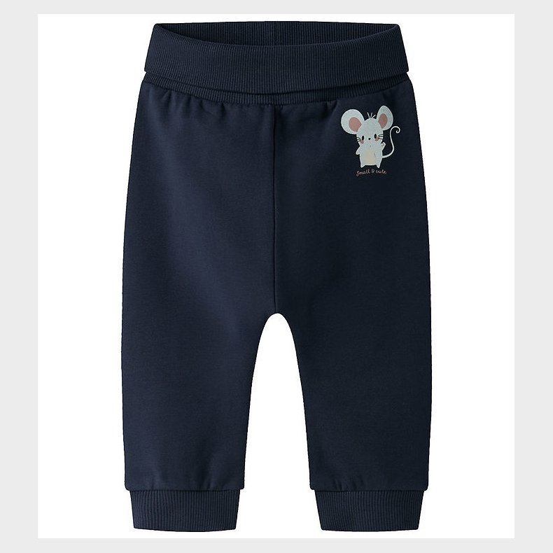 Name It Bukser - NbfVrillie - Navy Blazer/Mouse