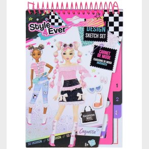 Style 4 Ever Fashion Designer Mini Skitsebogsst