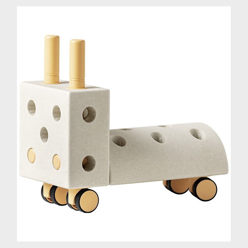 MODU Gvogn - Tiny Ride - 10 Dele - 40x20x36 cm - Sand Grey/Hone