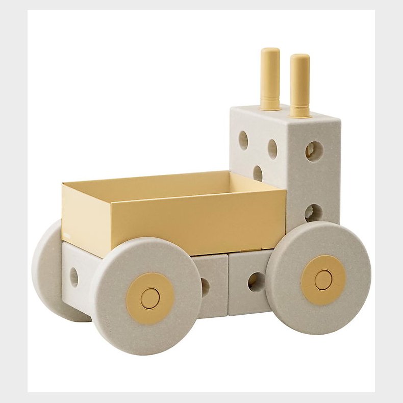 MODU G�vogn 3-i-1 - 48x27x44 cm - Sand Grey/Honey Yellow