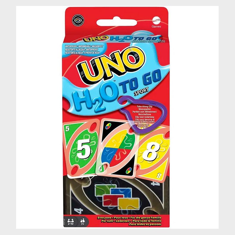 UNO Kortspil - UNO H2O To Go