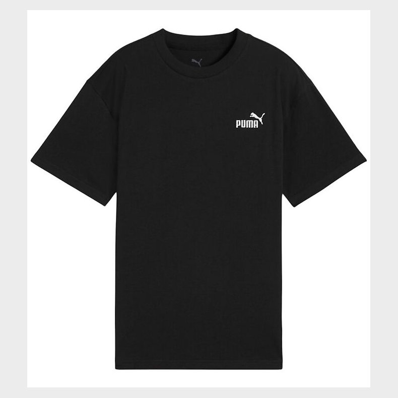 Puma T-Shirt - ESS Small No. 1 Logo Relaxed - Sort