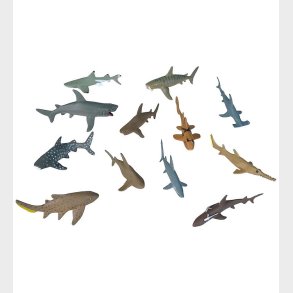 Wild Republic Figurer - Nature Tube - 12 stk. - Hajer