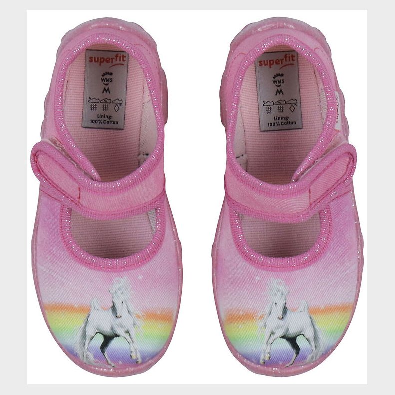 Superfit Ballerina Hjemmesko - Bonny - Tex - Rosa
